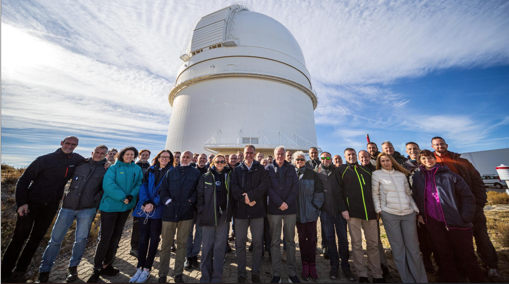 La presidenta del CSIC visita Calar Alto